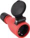 Maxtrack NV 48 KL Koppeling met randaarde Kunststof Zwart/rood IP54