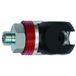 RIEGLER 141717-426.12-SCH-NPT zwenkveiligheidskoppeling NW 11, ISO 6150 C, staal, NPT 3/8 AG, 1 st