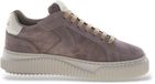 Voile Blanche Sneakers en cuir Lipari rose foncé