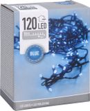 Merkloos Kerstverlichting - 120 leds - blauw - 900 cm - Kerstversiering / lichtsnoeren