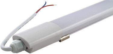 BES LED LED Balk - Prixa Blin - 18W - Waterdicht IP65 - Helder/Koud Wit 6500K - Kunststof - 60cm