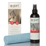 Glart roestvrijstaalreiniger 250 ml met microvezeldoek, 45ER, wit, normaal | Doek 40 x 45 cm, keuken, badkamer, huishouden, streepvrij voor roestvrijstalen voorkant, koelkast, gootsteen, fornuis