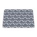 Bonamaison Rechthoekige muismat met digitale print, antislip onderkant, voor kantoor en thuis, 22 x 18 cm
