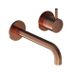 Hotbath Cobber wastafelkraan - inbouw - voorsprong 18cm - eengreeps - PVD - geborsteld koper CB105EXT18BCP HBCB105