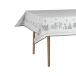 Wik & Walsøe Nappe Julemorgen Blanc-vert, 140x240 cm