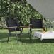 Maison Exclusive - Fauteuils de camping Set de 2 Noir 54x55x78 cm Tissu Oxford