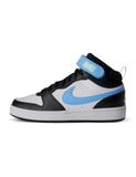 Nike Court Borough Mid 2 (GS) Kinderen Unisex Wit Leer Synthetisch