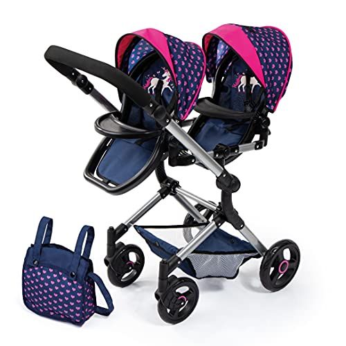 Bayer Design Twin Neo poppenwagen met eenhoorn - 2022