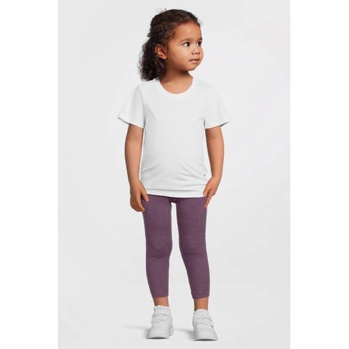 Anytime Anytime capri legging paars melange