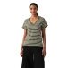 Levi's Perfect V-hals T-shirt voor dames, Emily Stripe Deep De, XS