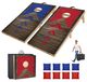bez marki Cornhole Spel NZQXJXZ 90x60 cm opvouwbaar 2 borden 8 zakjes tas