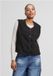 Urban Classics Buttoned Teddy Mouwloos jacket L Zwart