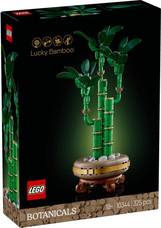 LEGO - BOTANICALS LEGO® Botanicals Bamboe - Plantendecoratie - 10344