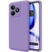 Tumundosmartphone Ultrazachte vloeibare siliconen hoesjes voor Realme C53 - paars