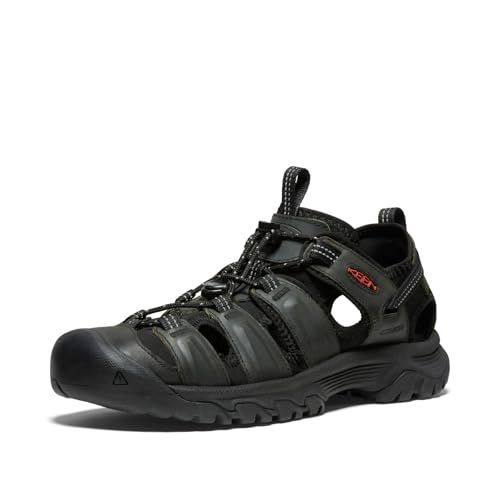 Keen Targhee III Heren Wandelsandalen Grey/Black - Maat 45