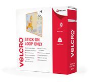 VELCRO merk zwart plakband rol 50 mm x 25 m