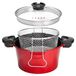 Merkloos Solidchoice - Multifunctionele Friteuse 24 cm met Glazen Deksel