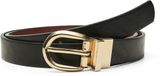 VERO MODA VMBETH REVERSIBLE COATED BELT - Black