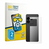 BROTECT - Screenprotector voor Sony Xperia 1 VIII (Achterkant) - Folie Beschermfolie matte 2 Stuks
