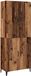 vidaXL Highboard - 2 stuks - Oud hout - 69,5 x 34 x 180 cm - Bewerkt hout