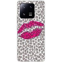 1001 coques Xiaomi Bedrukt siliconen hoesje compatibel met Xiaomi 13 Pro baiser leopard