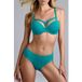 Marlies Dekkers Dame De Paris Lake Blue And Gold Plunge Bra Taille: 80D