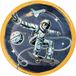Haza Witbaard Assiettes Astronaute, 8 pièces.