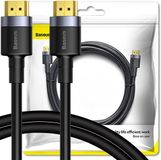 Baseus Cafule HDMI 2.0 kabel 4K 60Hz 3D 18Gbps 3m zwart (CADKLF-G01)