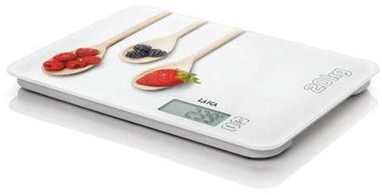 Laica KS5020 keukenweegschaal Meerkleurig, Wit