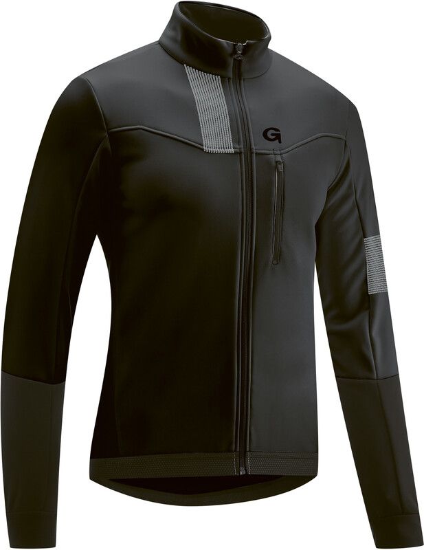 Gonso Valaff Softshell Jack Heren - black/black