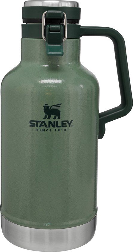 Stanley The Easy-Pour Growler Thermosfles - 1.9L - Hammertone Green