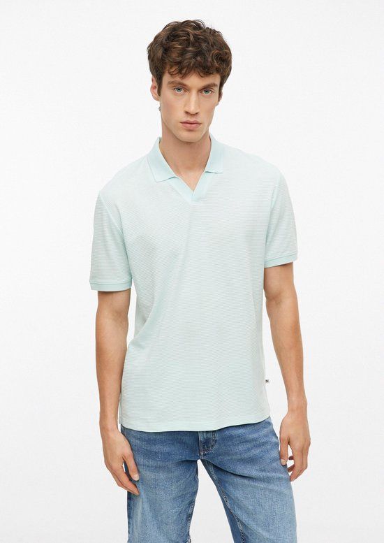 s.Oliver Polo-Shirt XL Licht Turquoise