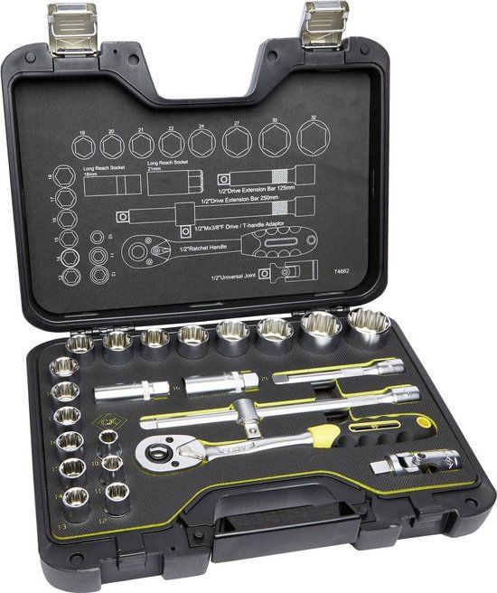 C.K T4662 Socket Set - 1/2" - 24 Pieces