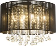 Bloge Lighting - Bagana Plafondlamp - Zwart