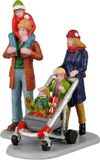 Lemax - 'Family Holiday Shopping Spree' - Figuur