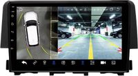 Happiq Autoradio avec Bluetooth et CarPlay pour Honda Civic 10e Génération (2016-2018)
