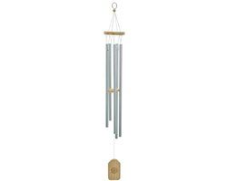 Gear4music Life Windgong met 5 noten, Zilver