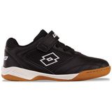Lotto Schoenen WHIZZER K Lage kindersneaker 2600120K Zwart/Wit