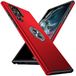 Anqrp Case for Samsung Galaxy S22 Ultra 5G, [Embedded Stand] Heavy Duty Multilayer Ring Protective Case for Samsung Galaxy S22 Ultra (6.8 Inch), Red