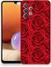 Samsung Galaxy A32 4G | A32 5G Enterprise Editie TPU Housse Roses Rouges