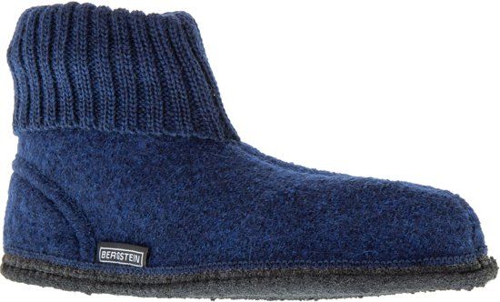 Bergstein Sloffen - Maat 47 - Unisex - blauw/zwart