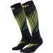 CEP Ski Touring Merino Socks Tall 3.0, chaussettes de ski, hommes, noir