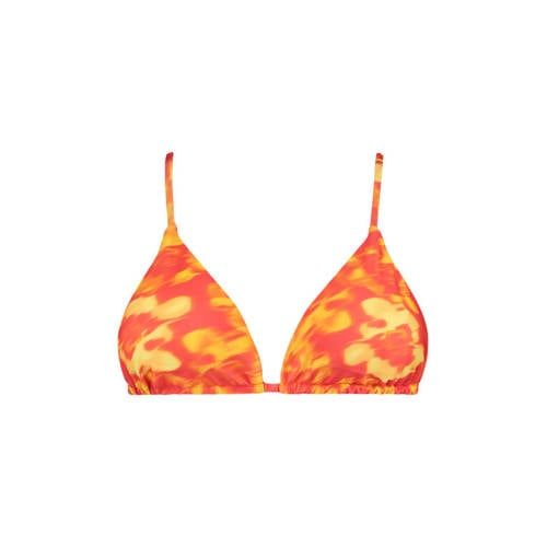 HARPER & YVE Lexie voorgevormde triangel bikinitop oranje/geel