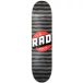 RAD Planche de skate Stripes Logo (8.25" - Gris)