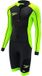Speedo Swimrun 2.0 Shorty Met Lange Mouwen Vert, Noir ST Homme