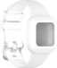By Qubix Qubix Siliconen bandje Wit Geschikt voor Garmin Vivofit Junior 3