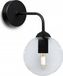 Lampe murale élégante avec sphère en verre, variante LED