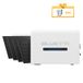BLUETTI Installation balcon BLUETTI Balco 260 + 4 panneaux solaires de 450W, 2560 Wh | 2400W énergie solaire avec stockage pour usage domestique, énergie solaire et alimentation de secours