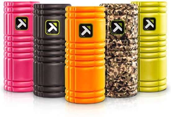 Triggerpoint Trigger Point The Grid - Foam roller - 32.5 x 12.7 cm - Lime Groen