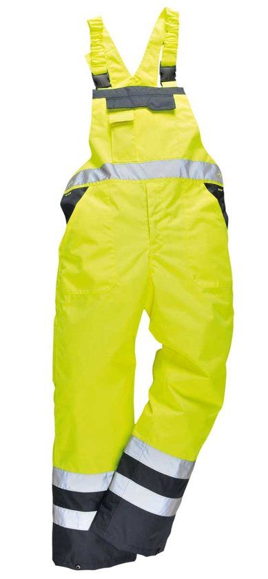 Portwest Amerikaanse overall Gevoerd GeelBlauw S 489 Maat L